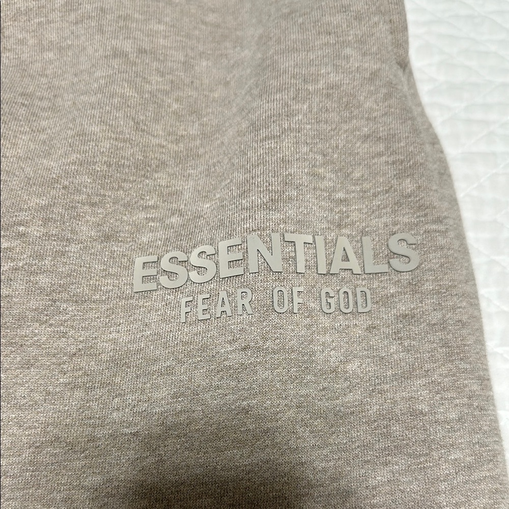 Essentials Unisex Tan Sweatpants - Picture 3 of 6